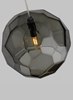 Foto para 2w 155lm Reece 22k Transparent Glass Black T6 T6 90cri TD-Reece Pendant SM BK-LED922