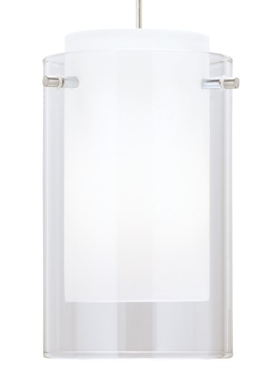 Foto para 60w Echo White TT-Echo Pend sm clar,wh