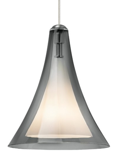 Foto para 40w Melrose White E11 Mini-Candelabra T3 TT-Melrose II Line-Voltage Pendant SMwh