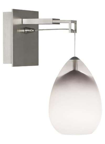 Foto para 75w Ensu Satin Nickel Ensu Wall sn-277