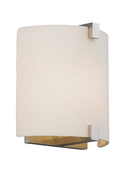 Foto para 10w Essex Chrome WS-Essex Wall Wht Fab, ch-LED