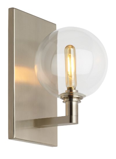 Foto para 2w Gambit 22k Satin Nickel E12 T6 90cri Gambit Single Wall S CL SN-LED922