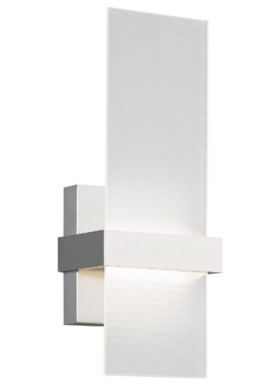 Foto para 8w Mura Satin Nickel Mura Wall FR sn-LED