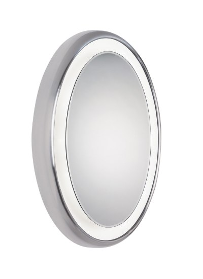 Foto para 40w 862lm Tigris 30k Chrome 90cri Tigris Mirror Oval REC 24INch-LED930