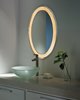 Foto para 40w 862lm Tigris 30k Satin Nickel 90cri Tigris Mirror Oval REC 24INsn-LED930-277