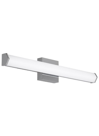 Foto para 20w Voss 27k Glass & Metal Shade Chrome 90cri Voss 24 Bath 24INin CH -LED927