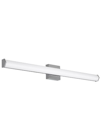 Foto para 10w Voss 27k Glass & Metal Shade Satin Nickel 90cri Voss 36 Bath 36INin SN -LED927