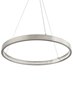 Foto para 28w Bodiam 24k Satin Nickel Integrated LED 80cri Bodiam Suspension 30IN, sn, -LED824