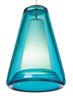 Foto para 35w Billow Chrome FJ-Billow Pendant Ocean Blue, ch