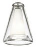 Foto para 35w Billow Satin Nickel FJ-Billow Pendant Clear, sn