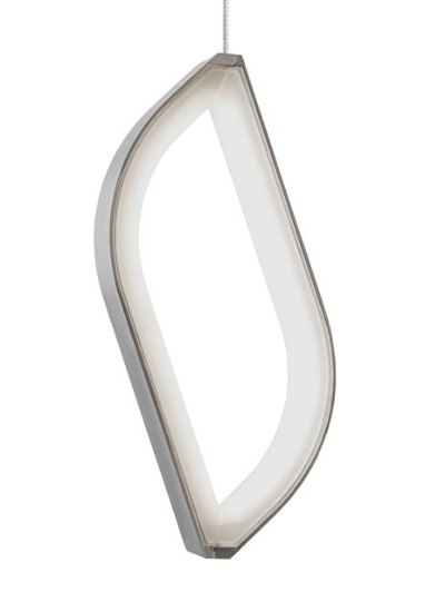 Foto para 6w Folium Satin Nickel FJ-Folium Pendant SN, sn, -LED