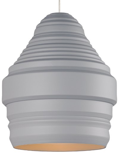 Foto para Mini Satin Nickel FJ-Mini Ryker Pendant GY, sn