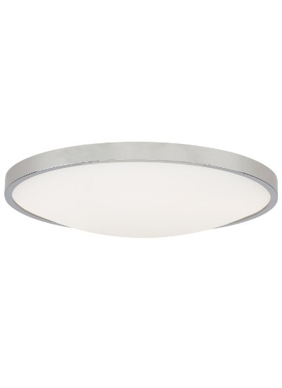 Foto para 22w Vance 27k Frosted Glass Diffuser Chrome 90cri Vance 13 Flush Mount 13IN CH -LED927