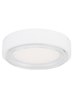 Foto para 60w Escher 27k Acrylic Diffuser White 90cri Escher Flush Mount Ceiling wh-LED927