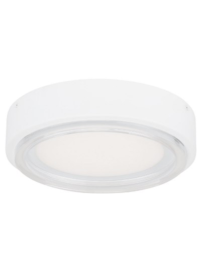 Foto para 60w Escher 27k Acrylic Diffuser White 90cri Escher Flush Mount Ceiling wh-LED927