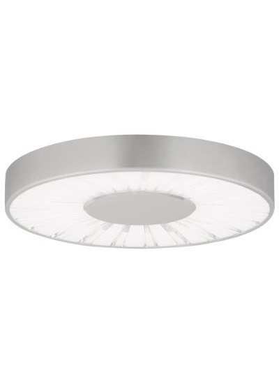 Foto para 30w Kalido 30k Satin Nickel 80cri Kalido Flush Mount Ceiling M, CRYT, sn, -LED830-27