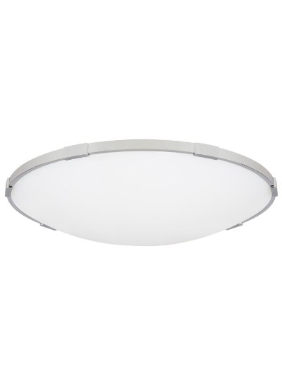 Foto para 45w Lance 30k Frosted Glass Diffuser Chrome 90cri Lance 24 Flush Mount 24IN CH -LED930-277