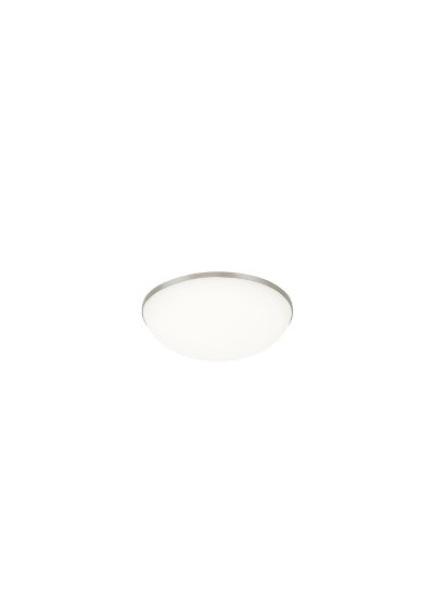 Foto para 8w Megan 30k Satin Nickel 90cri Megan Flush Mount Ceiling 13IN sn-LED930