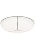 Foto para 35w 1252lm Tegan 27k Acrylic Diffuser Satin Nickel 90cri Tegan Flush Mount Ceiling sn-LED927