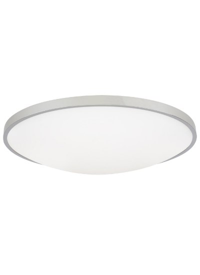 Foto para 33w Vance 27k Frosted Glass Diffuser Chrome 90cri Vance 18 Flush Mount 18IN CH -LED927-277