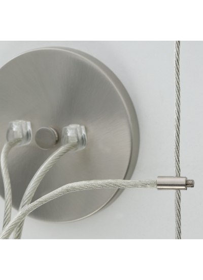 Foto para Kable Satin Nickel KL-Center Power Fd sngl fd, sn