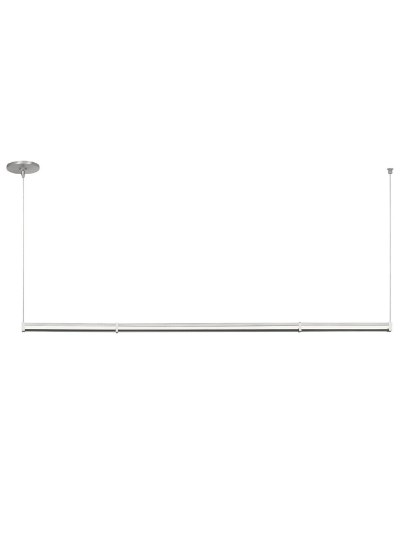 Foto para 16w Gia 40k Satin Nickel 80cri LS-Gia Linear Suspension 300lm/ft, 48IN, SM, sn, -