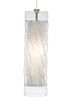 Foto para 50w Liza Satin Nickel MP-Liza Pendant Clear, sn