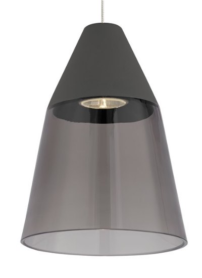 Foto para 8w Masque 30k Satin Nickel 80cri MP-Masque Pendant SM-GY, sn, -LED