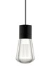 Foto para 9w Alva 22k Black 90cri TD-Alva Pendant 11 BK/WH BK -LED922