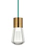 Foto para 9w Alva 22k Aged Brass 90cri TD-Alva Pendant 3 TL AB -LED922