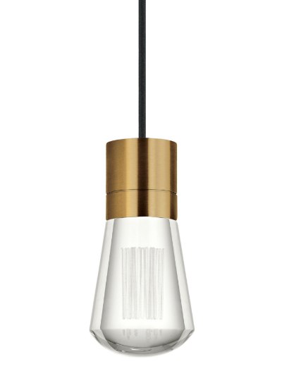 Foto para 9w Alva 22k Aged Brass 90cri TD-Alva Pendant BK AB -LED922