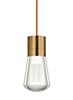 Foto para 9w Alva 22k Aged Brass 90cri TD-Alva Pendant CP AB -LED922