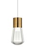 Foto para 9w Alva 22k Aged Brass 90cri TD-Alva Pendant WH AB -LED922