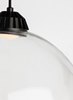 Foto para 9w Bristol Black TD-Bristol Pendant LG, CL, bk, -LEDWD