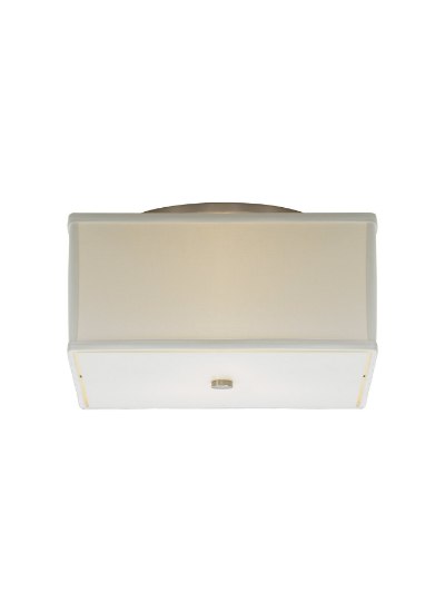 Foto para 40w 730lm Chambers 30k Satin Nickel 80cri Chambers Ceiling sm wht sn-LED830-277