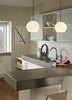 Foto para 9.5w Cleo 27k Satin Nickel E26 Medium Base A19 90cri TD-Cleo Pendant MD WH RD SN -LED927