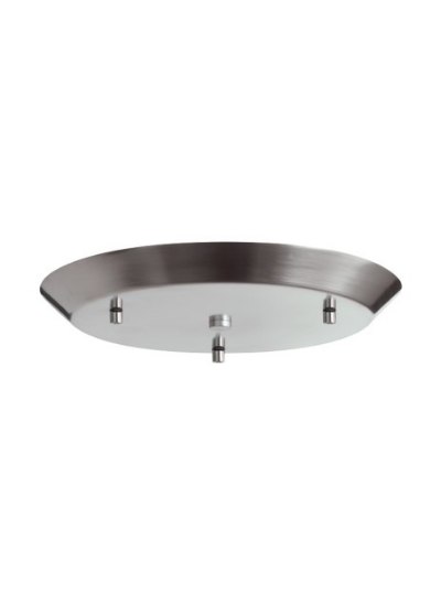 Foto para Line-voltage Satin Nickel TD-Pnd Clust 3 round, sn