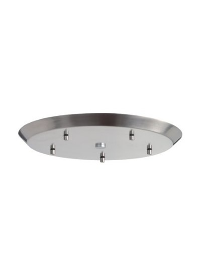 Foto para Line-voltage Satin Nickel TD-Pnd Clust 5 round, sn