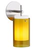 Foto para 75w Echo Satin Nickel TD-Echo Wall amber, sn