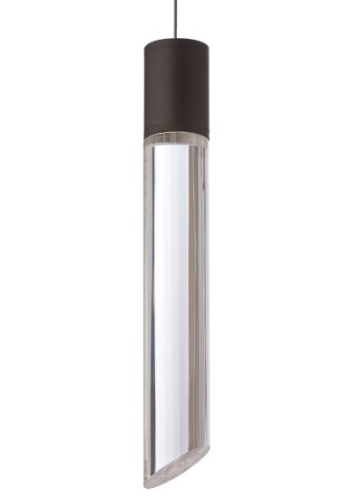 Foto para 6w Tibor Black MO2-Tibor Pendant CL bk-LED