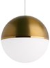 Foto para 12w Akova 27k Acrylic & Metal Shade Satin Nickel 90cri MO-Akova Pendant  AB/BB sn-LED927