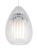 Foto para 35w Ava Satin Nickel MO-Ava Pendant Clear, sn