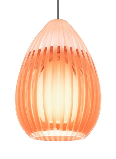 Foto para 35w Ava Satin Nickel MO-Ava Pendant Orange, sn