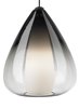 Foto para 35w Soleil Satin Nickel MO-Soleil Pendant smoke, sn