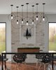 Foto para 9w Alva 22k Aged Brass 90cri TD-Alva Pendant 3 BK AB -LED922