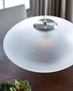 Foto para 9.5w Circulet 27k Satin Nickel E26 Medium Base A19 90cri TD-Circulet Grande Pendant WH SN -LED927