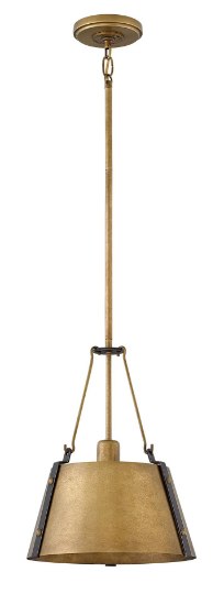 Foto para 100w Pendant Cartwright MED Rustic Brass