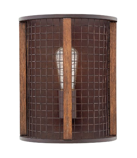 Foto para 100w Sconce Beckett MED Iron Rust