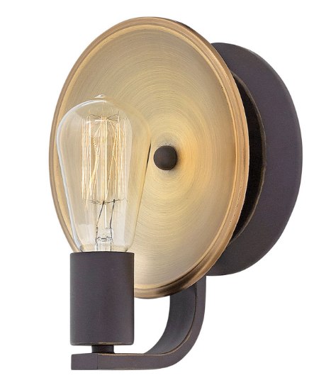 Foto para 100w Bath Boyer MED Oil Rubbed Bronze Sconce