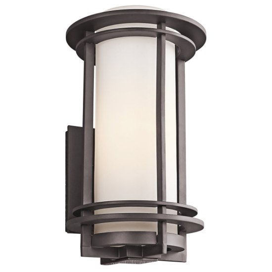 Foto para 150w 17" Pacific Edge Architectural Bronze E26 MED 1-Light Outdoor Wall Lantern